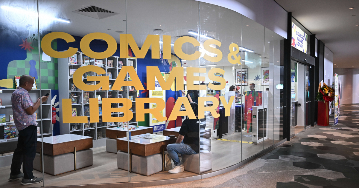 Detailed image 1 of Comics & Games Library at{' '}
        Punggol Coast Mall
